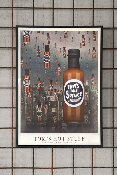 TOM'S POSTER The Future of Chili Is Now - 2018