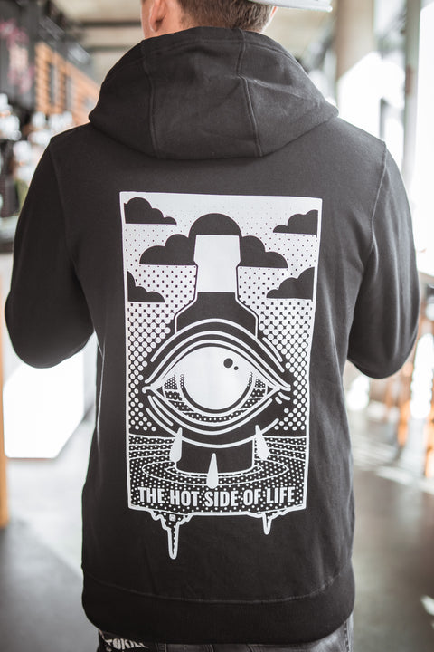 TOM'S ZIP-HOODIE (MIT BACKPRINT)
