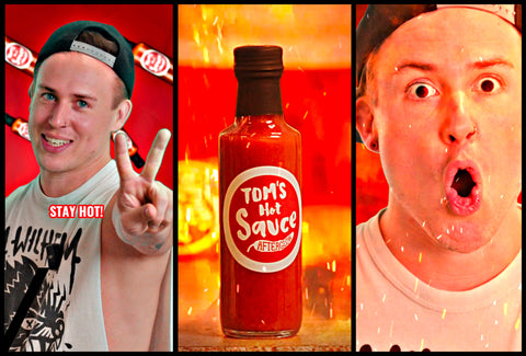 🔥 TOM'S HOT SAUCE - Afterglow + CRAZY 8 JAHRE TOM'S HOT STUFF 🥳