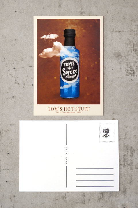TOM'S POSTKARTE This Is Not a Hot Sauce - 2023