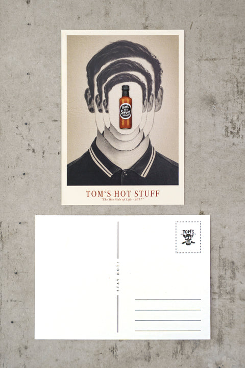 TOM'S POSTKARTE The Hot Side of Life - 2017