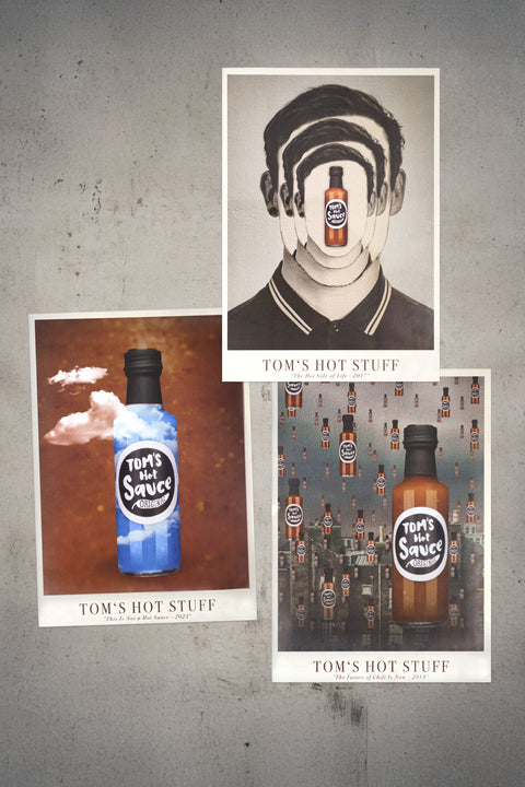 TOM'S POSTER 3er-Set