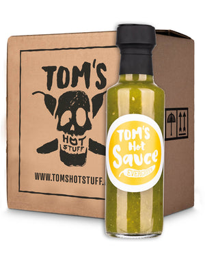 TOM'S HOT SAUCE - Evergreen (SIXPACK)